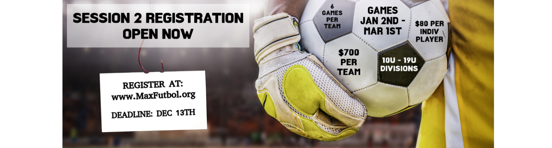 SESSION 2 REGISTRATION OPEN NOW!!